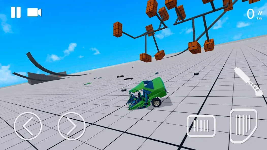 Russian Car Crash Simulator (Рашн Кар Краш Симулятор) [МОД Бесконечные деньги] Screenshot 3