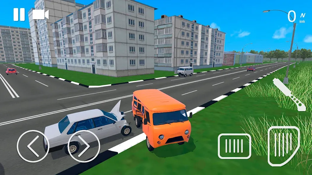 Russian Car Crash Simulator (Рашн Кар Краш Симулятор) [МОД Бесконечные деньги] Screenshot 4