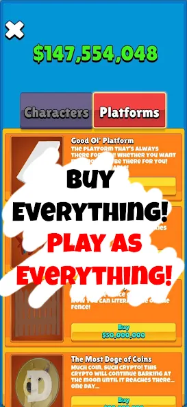 Stonks To The Moon (Стонкс ту зе Мун стоки на Луну) [МОД Много денег] Screenshot 5