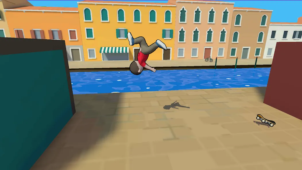 Skate King: Skateboard Stunts (Скейт Кинг) [МОД Бесконечные деньги] Screenshot 1