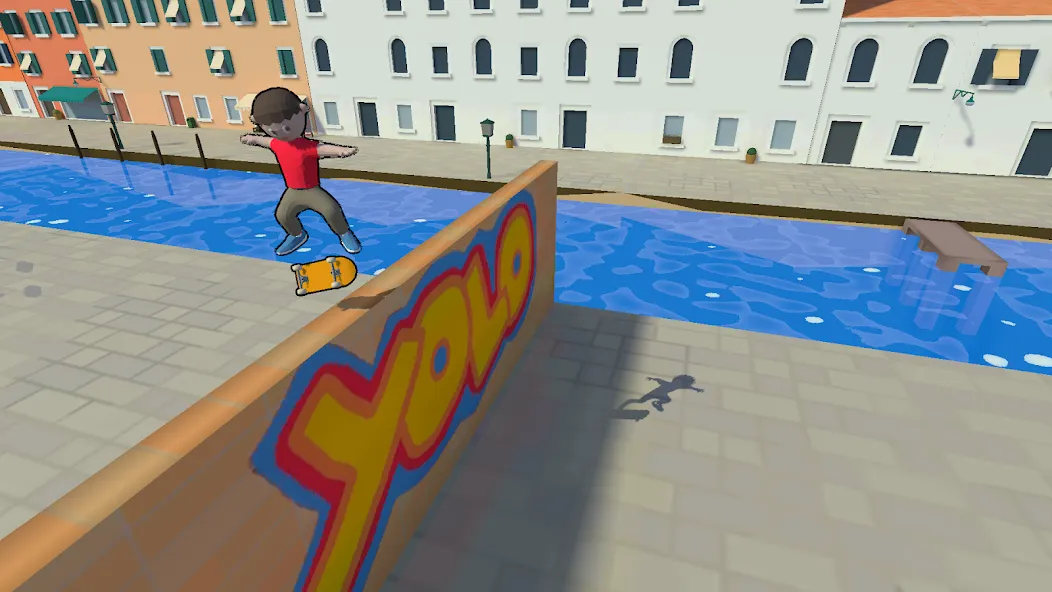 Skate King: Skateboard Stunts (Скейт Кинг) [МОД Бесконечные деньги] Screenshot 2