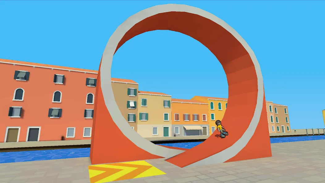 Skate King: Skateboard Stunts (Скейт Кинг) [МОД Бесконечные деньги] Screenshot 3