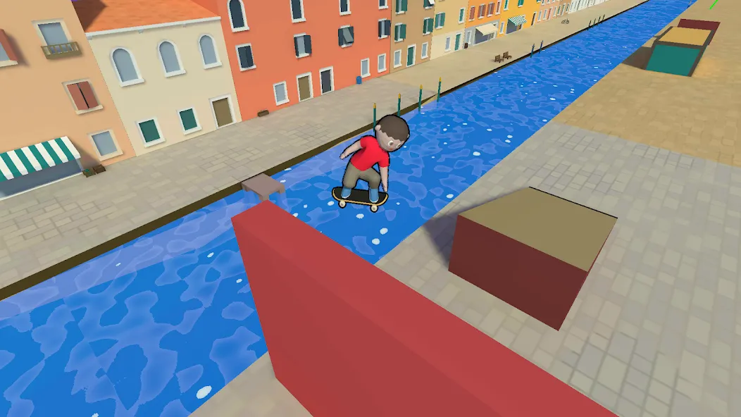 Skate King: Skateboard Stunts (Скейт Кинг) [МОД Бесконечные деньги] Screenshot 4