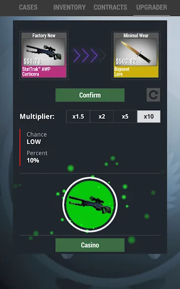 Case Simulator 2 (Кейс Симулятор 2) [МОД Меню] Screenshot 2