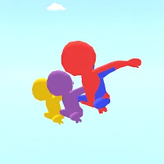 Взломанная Web Slinging Race (Веббросок гонок)  [МОД Много монет]