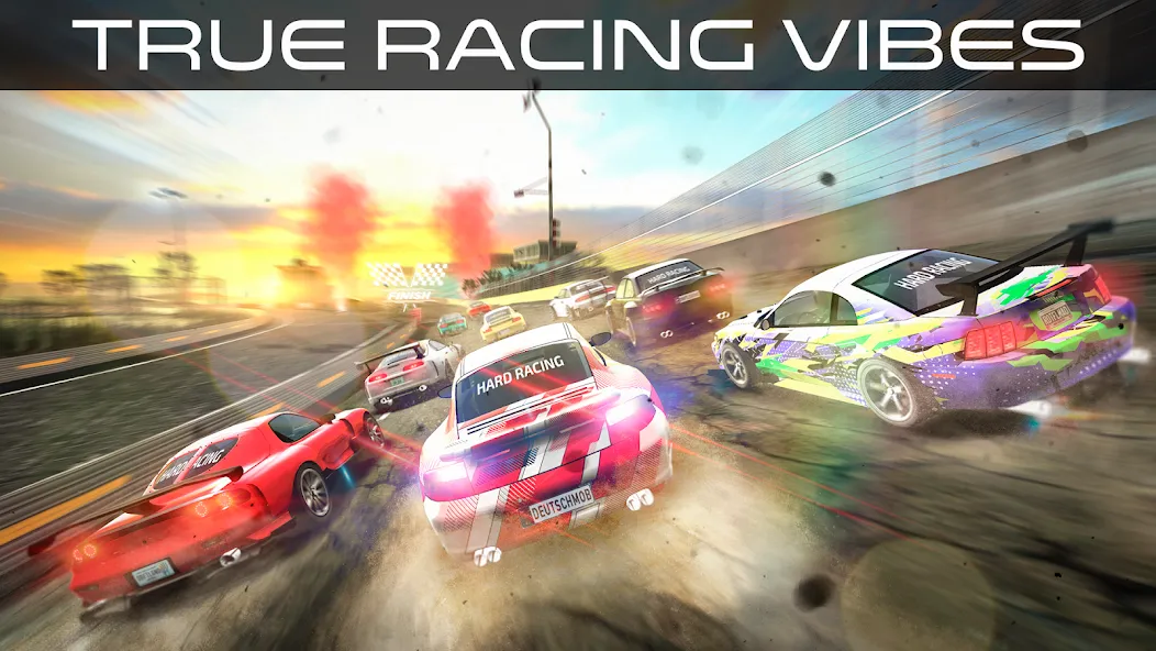 Hard Racing - Real Drag Racing (Хард Рейсинг) [МОД Все открыто] Screenshot 5