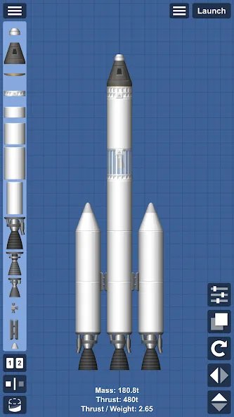 Spaceflight Simulator (Спейсфлайт Симулятор) [МОД Menu] Screenshot 1