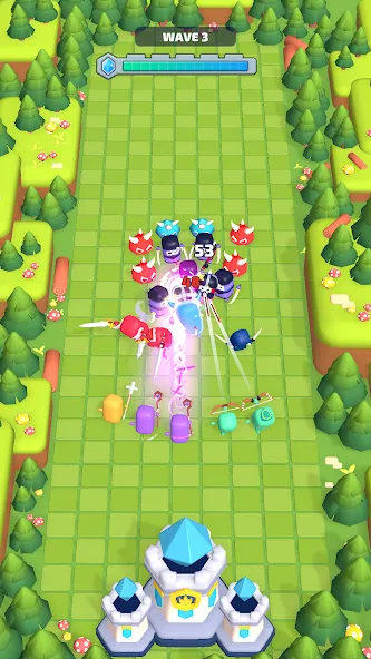 Dice Roll Defense (Дайс Ролл Дефенс) [МОД Бесконечные деньги] Screenshot 2