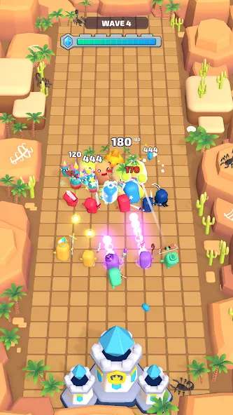 Dice Roll Defense (Дайс Ролл Дефенс) [МОД Бесконечные деньги] Screenshot 3