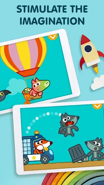 Pango Kids: Fun Learning Games [МОД Много монет] Screenshot 4