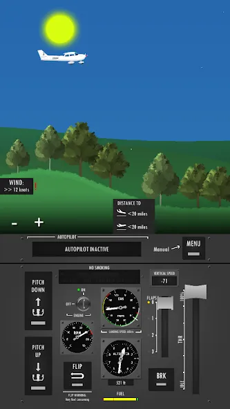 Flight Simulator 2d - sandbox [МОД Mega Pack] Screenshot 2