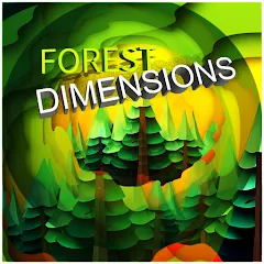Взломанная Forest Dimensions (Форест Дименшнс)  [МОД Меню]