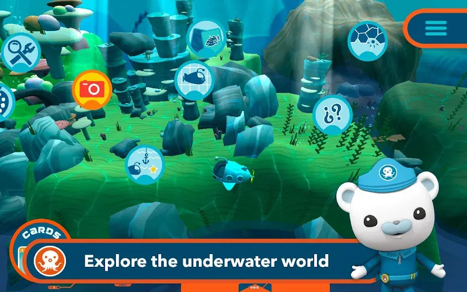 Octonauts and the Whale Shark [МОД Меню] Screenshot 1