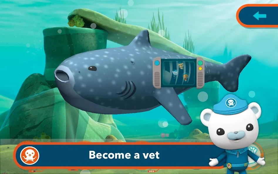 Octonauts and the Whale Shark [МОД Меню] Screenshot 5