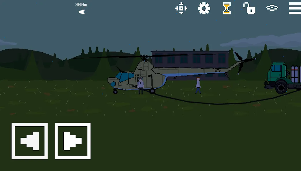 Pixel Helicopter Simulator (Пиксельный симулятор вертолета) [МОД Unlocked] Screenshot 5