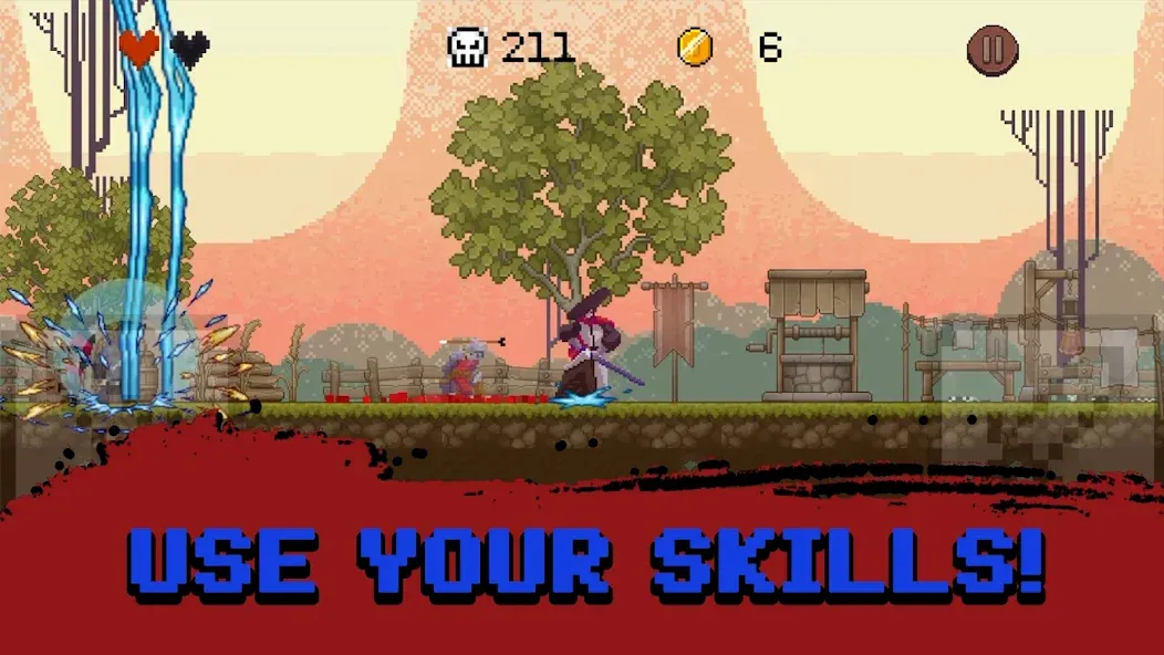 Thunder Samurai Defend Village (Сэндер Самурай Защищает Деревню) [МОД Все открыто] Screenshot 5