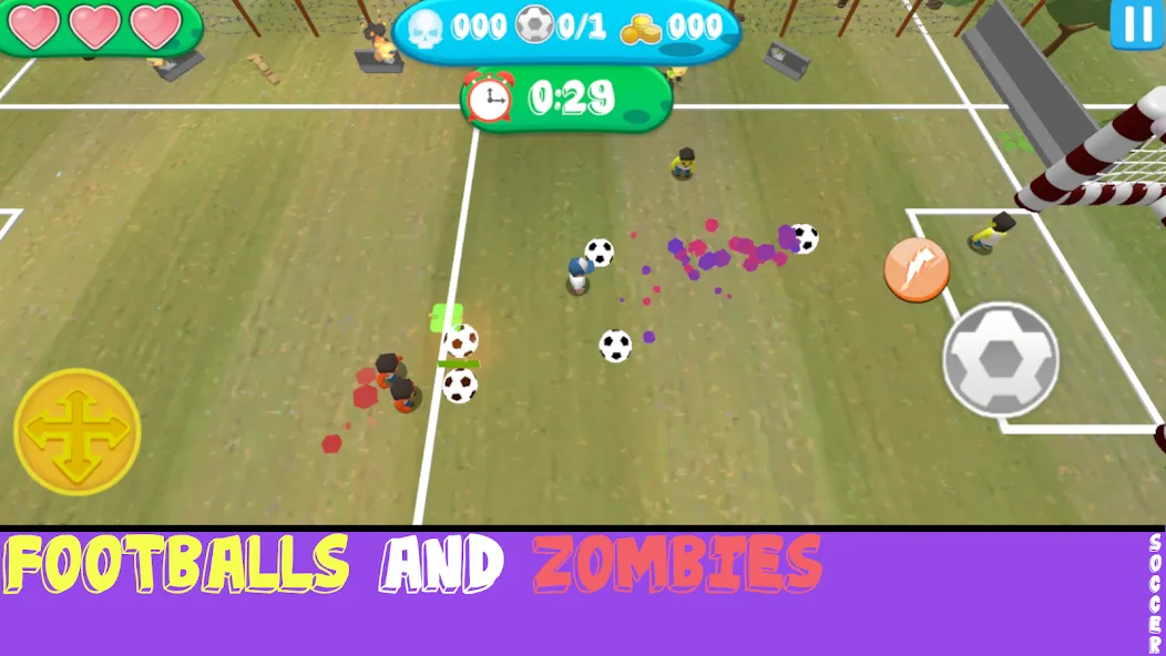 Soccer Apocalypse Survival (Соккер Апокалипсис Сурвивал) [МОД Mega Pack] Screenshot 4