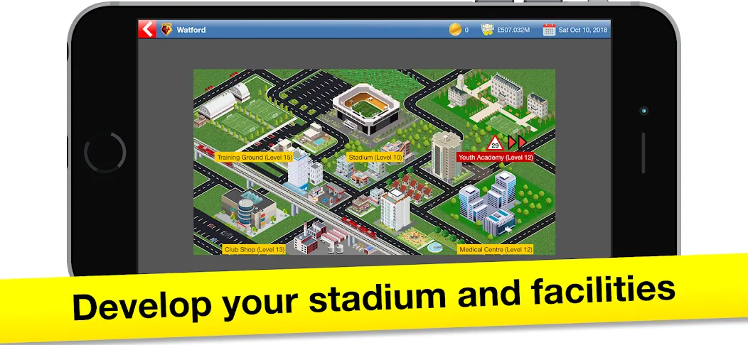 Soccer Tycoon: Football Game [МОД Много монет] Screenshot 2