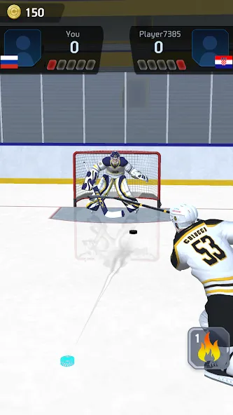Hockey Game Stars 3D (Хоккей Гейм Старс 3D) [МОД Все открыто] Screenshot 2