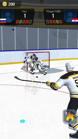 Hockey Game Stars 3D (Хоккей Гейм Старс 3D) [МОД Все открыто] Screenshot 3