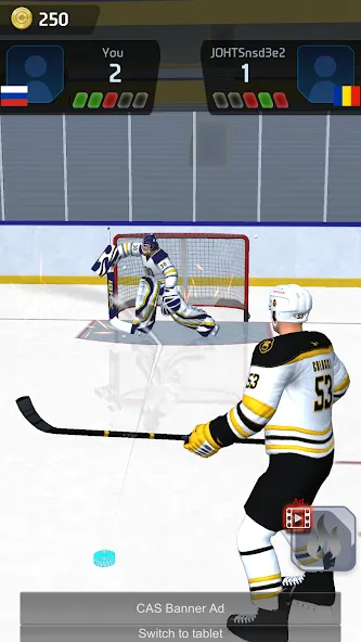 Hockey Game Stars 3D (Хоккей Гейм Старс 3D) [МОД Все открыто] Screenshot 5