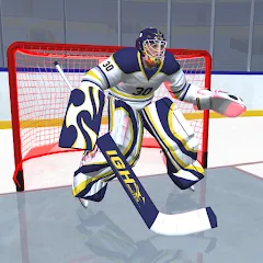 Взломанная Hockey Game Stars 3D (Хоккей Гейм Старс 3D)  [МОД Все открыто]