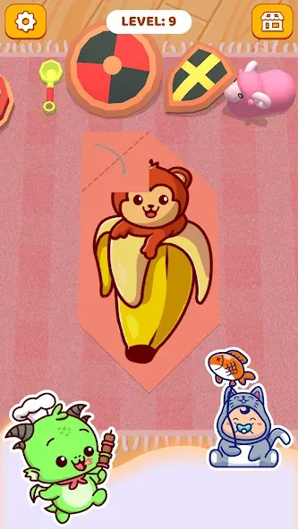 Paper Fold: Paper Puzzle 3D (Пейпер Фолд) [МОД Mega Pack] Screenshot 3