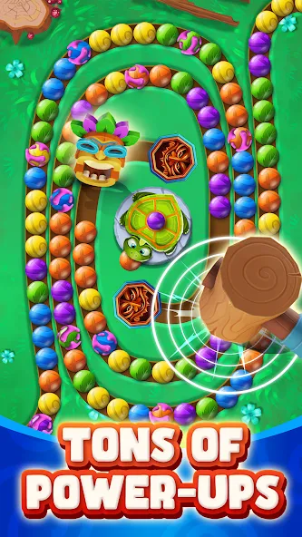 Marble Woka Woka: Jungle Blast [МОД Бесконечные деньги] Screenshot 2