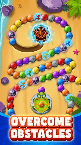Marble Woka Woka: Jungle Blast [МОД Бесконечные деньги] Screenshot 3