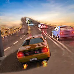 Взлом Car Highway Racing for Speed (Трафик Рейсер Трафик игры)  [МОД Бесконечные монеты]