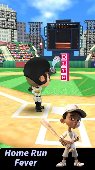 Baseball Letter Strike Homerun [МОД Много монет] Screenshot 3