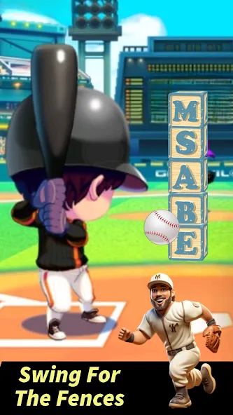 Baseball Letter Strike Homerun [МОД Много монет] Screenshot 5