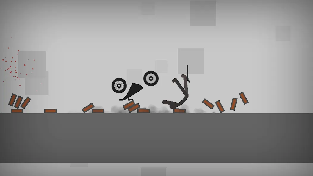 Stickman Dismounting (тикман Дисмаунтинг) [МОД Unlimited Money] Screenshot 3