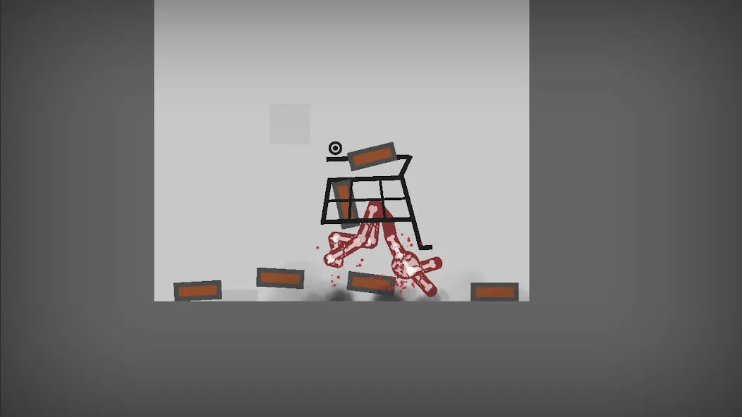 Stickman Dismounting (тикман Дисмаунтинг) [МОД Unlimited Money] Screenshot 5