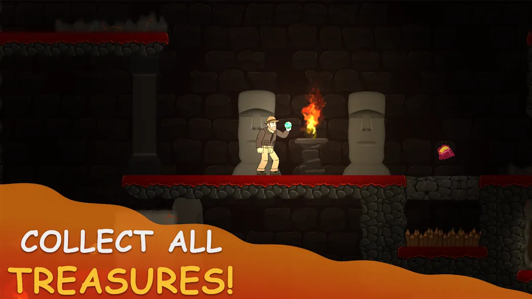 Volcano Escape (Вулканическое бегство) [МОД Много денег] Screenshot 1