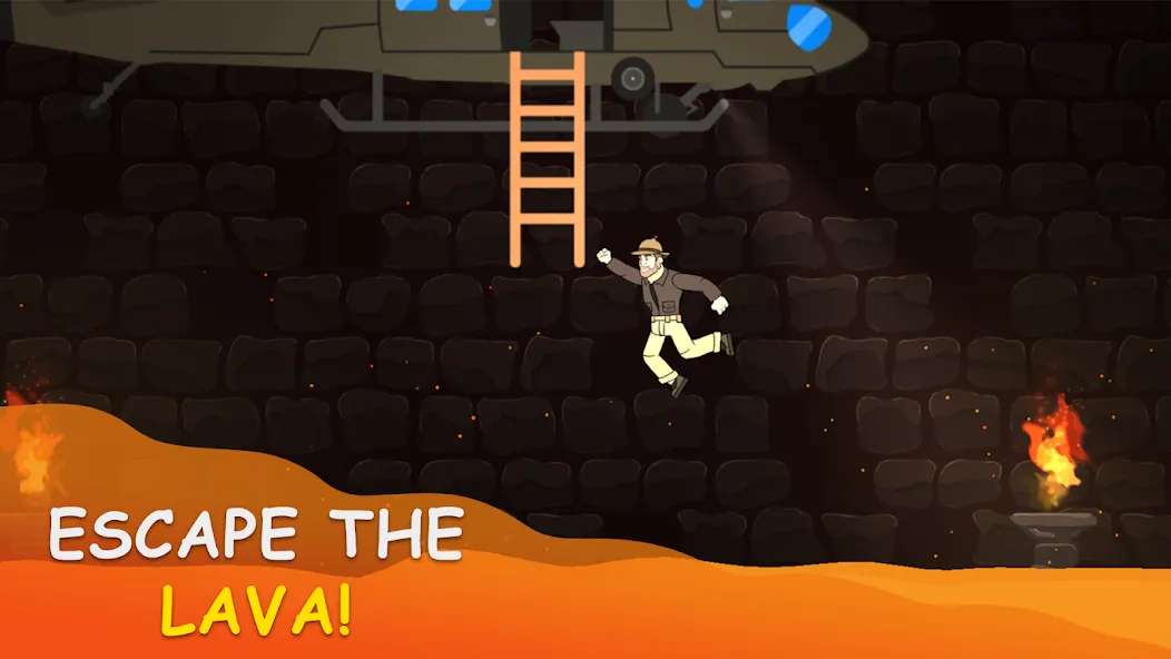 Volcano Escape (Вулканическое бегство) [МОД Много денег] Screenshot 2