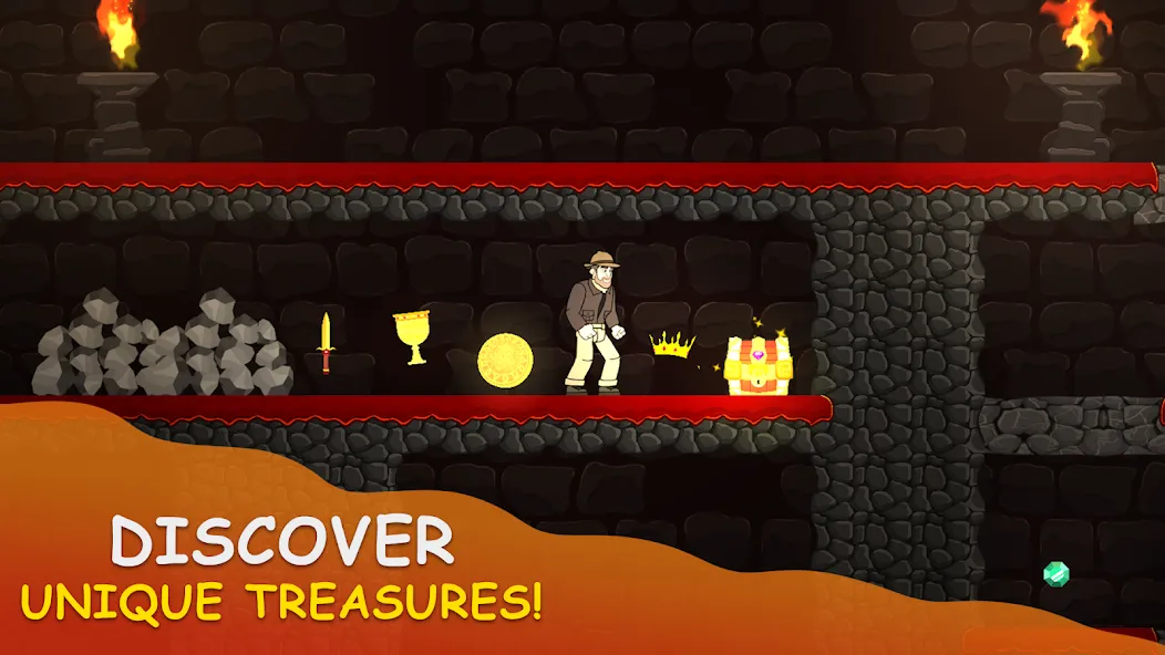 Volcano Escape (Вулканическое бегство) [МОД Много денег] Screenshot 3