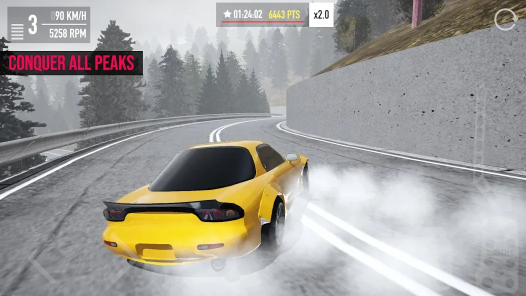 The Touge (Зе Тоуге) [МОД Бесконечные монеты] Screenshot 2