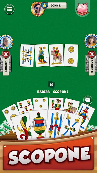 Scopa - Italian Card Game (Скопа) [МОД Меню] Screenshot 4