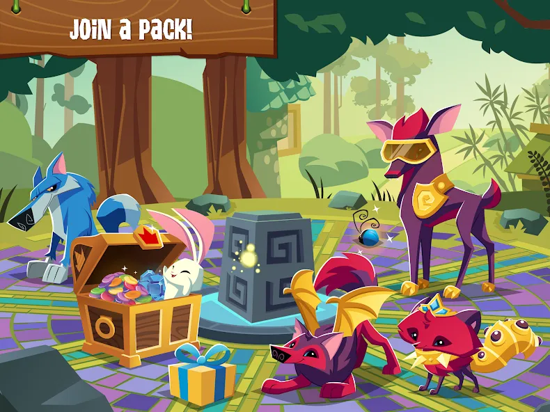 Animal Jam (Анимал Джем) [МОД Menu] Screenshot 2