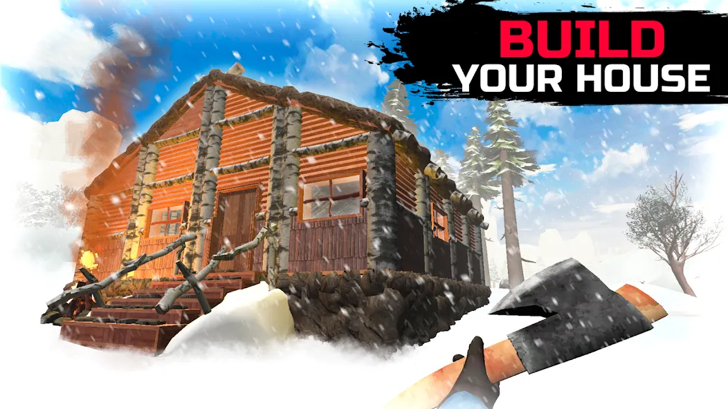 WinterCraft: Survival Forest (ВинтерКрафт) [МОД Unlimited Money] Screenshot 1