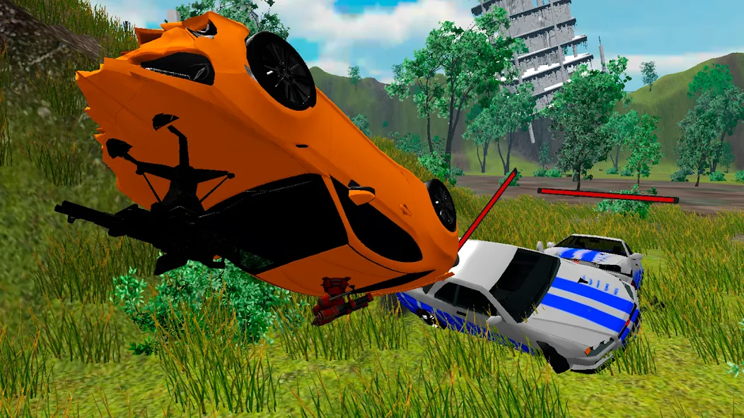 Car Crash Arena Simulator 3D [МОД Menu] Screenshot 1