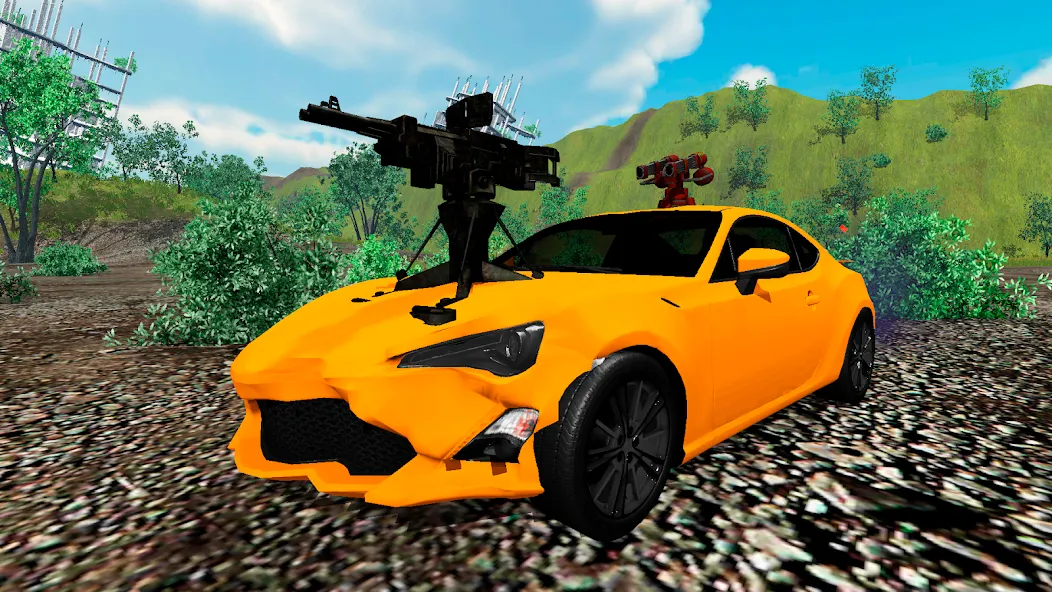 Car Crash Arena Simulator 3D [МОД Menu] Screenshot 3