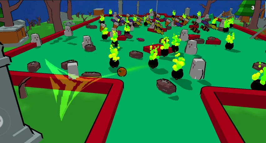MiniGolf Madness: Halloween (МиниГольф безумие) [МОД Mega Pack] Screenshot 2