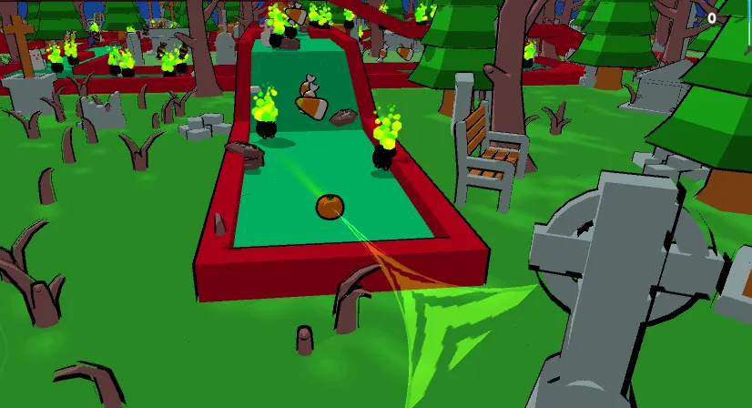 MiniGolf Madness: Halloween (МиниГольф безумие) [МОД Mega Pack] Screenshot 5