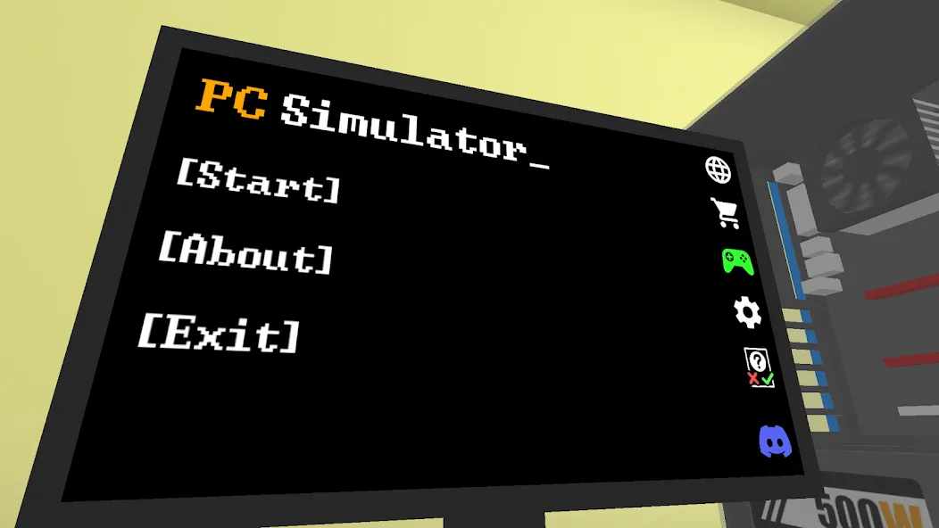 PC Simulator (ПК Симулятор) [МОД Бесконечные монеты] Screenshot 1