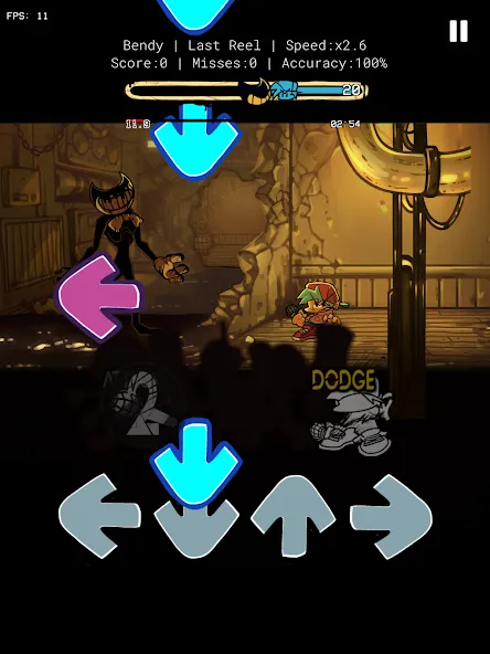 Indie Battle Music Cross Fight (ФНФ Инди Кросс Ван Мод) [МОД Mega Pack] Screenshot 5