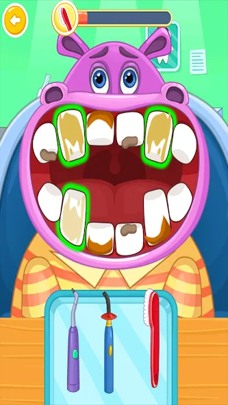Children's doctor : dentist [МОД Mega Pack] Screenshot 1