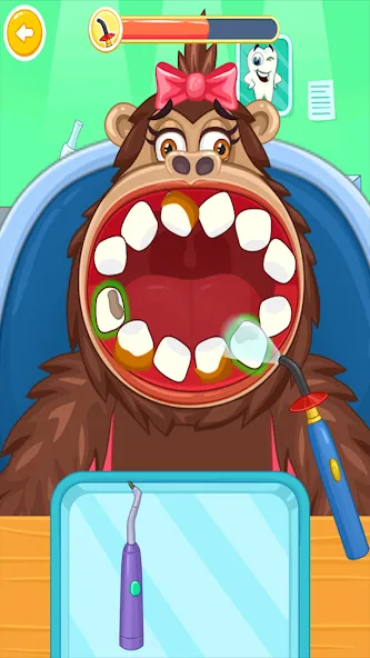 Children's doctor : dentist [МОД Mega Pack] Screenshot 4