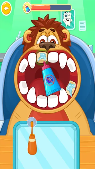 Children's doctor : dentist [МОД Mega Pack] Screenshot 5